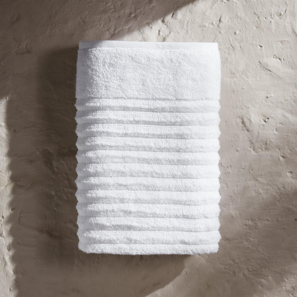 100 Combed Cotton Ribbed Bath Towels Karina Collection by Great Bay Home