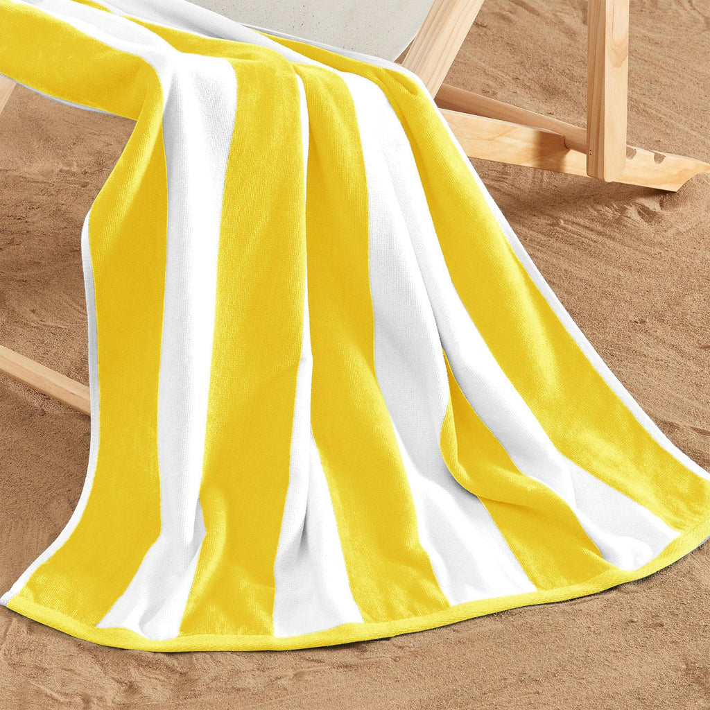 Great Bay Home Cabana Stripe Beach Towels | Novia Collection by Great Bay Home Cabana Stripe Beach Towels | Novia Collection by Great Bay Home