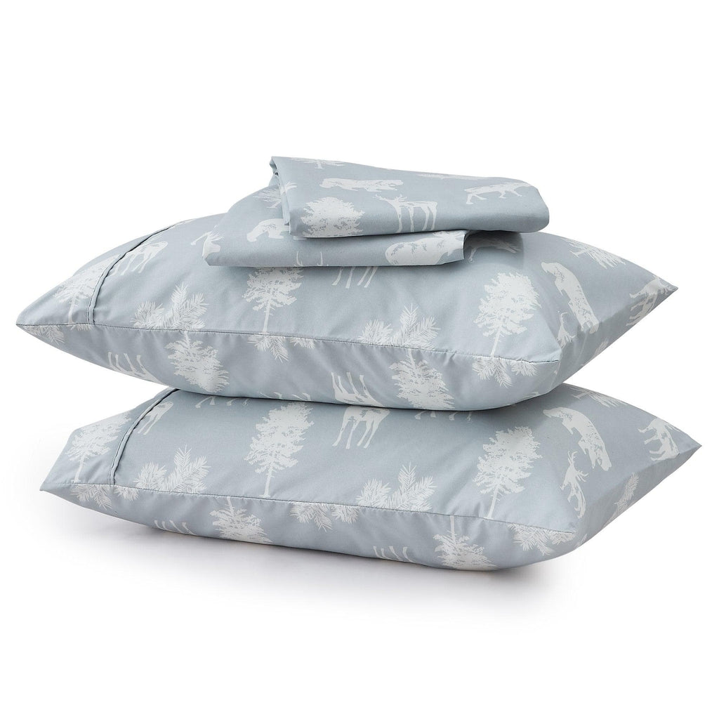 Great Bay Home Sheets Lodge Microfiber Sheet Set | Mountain Ridge Collection by Great Bay Home Lodge Microfiber Sheet Set | Mountain Ridge Collection by Great Bay Home