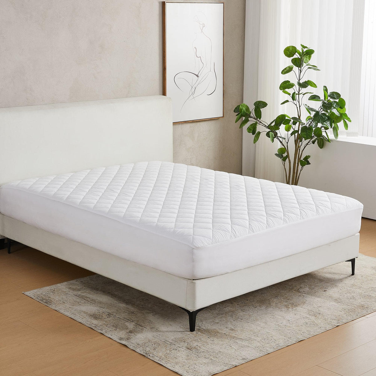 evenflo mattress pad Down Alternative Waterproof Mattress Pad