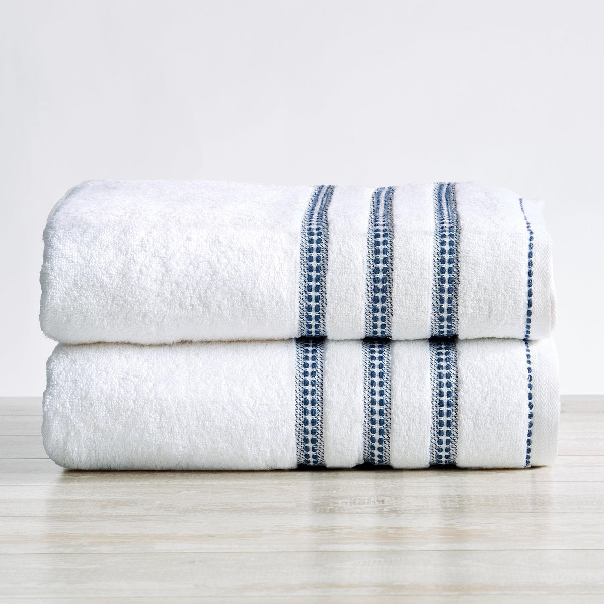 100% Cotton Jacquard Bath Towels  Cassie Collection by Great Bay Home