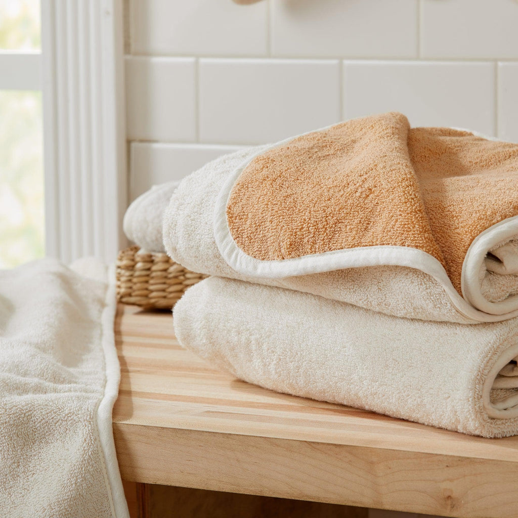 Great Bay Home 2 Pack Two-Toned Bath Towel - Vanessa Collection 100% Cotton Two-Toned Bath Towel | Vanessa Collection by Great Bay Home