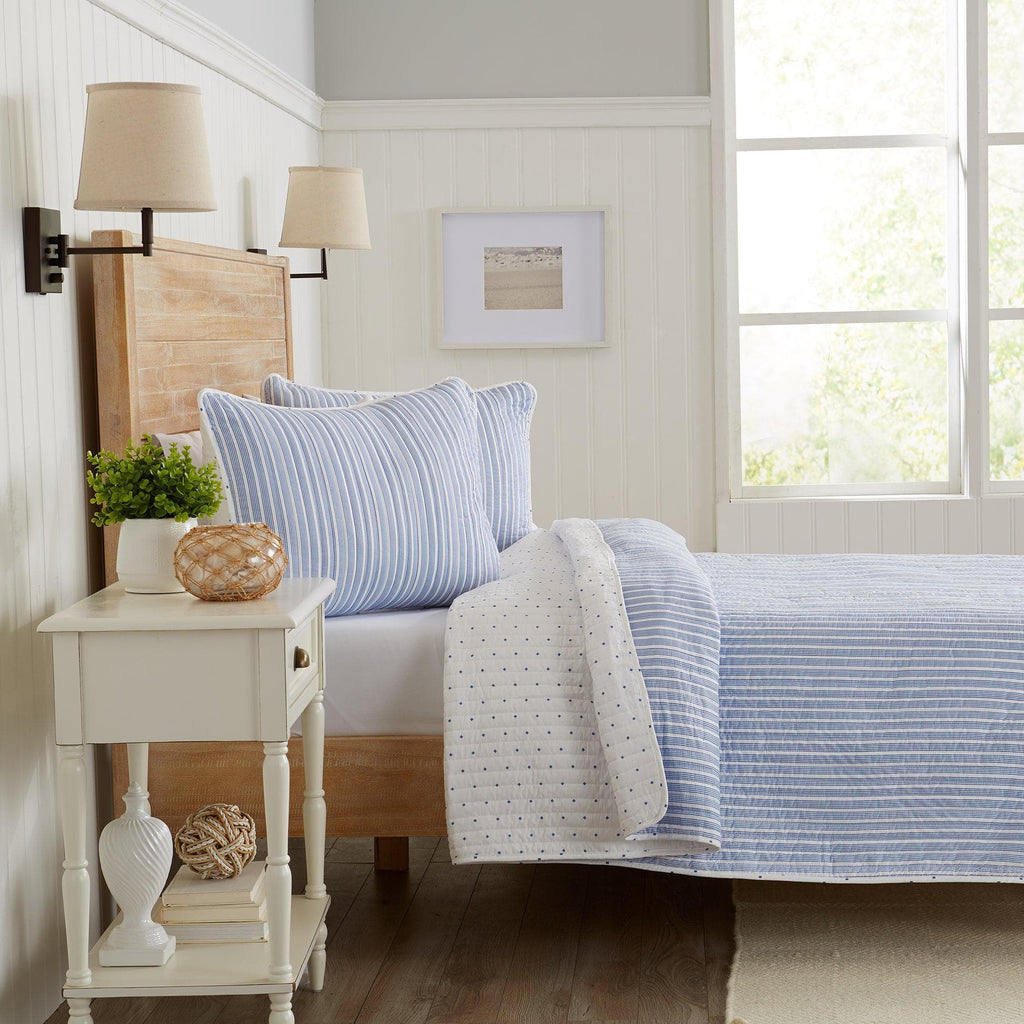 Great Bay Home Quilts 3-Piece Stripe Quilt - Marcie Collection