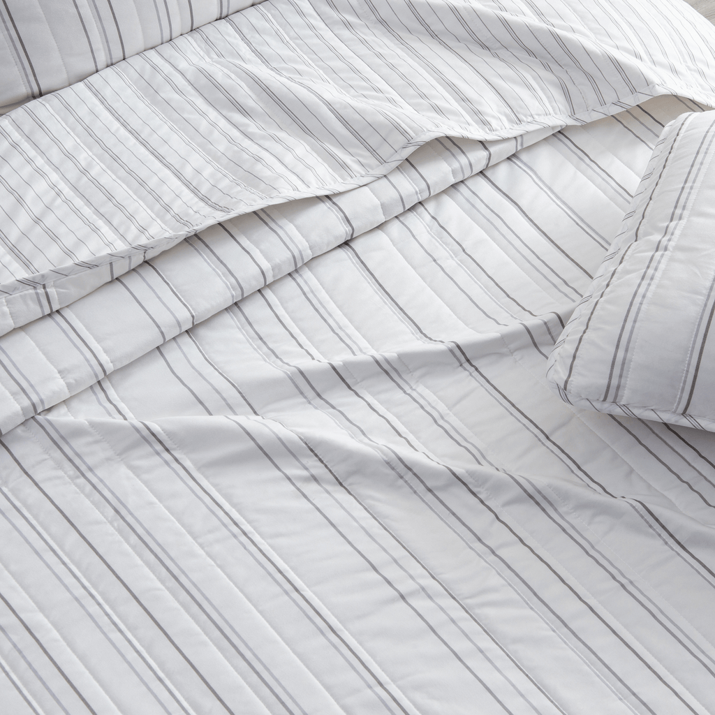 greatbayhome Quilts 3-Piece Stripe Quilt - Katelyn Collection