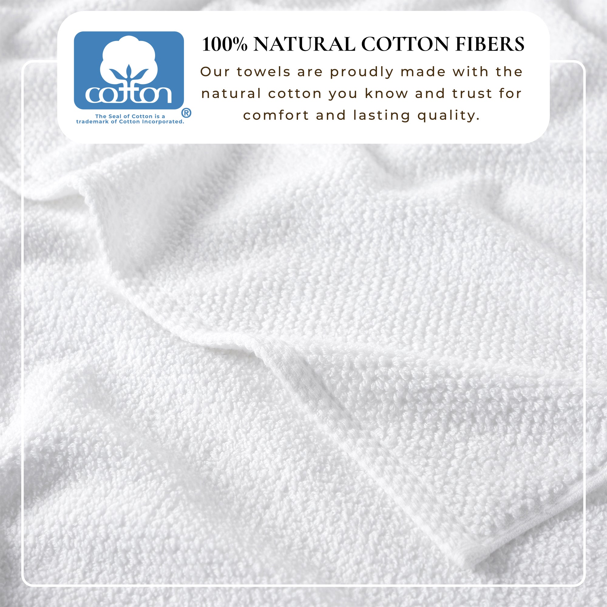 Cotton Textured Bath Towel Set | Acacia Collection by Great Bay Home
