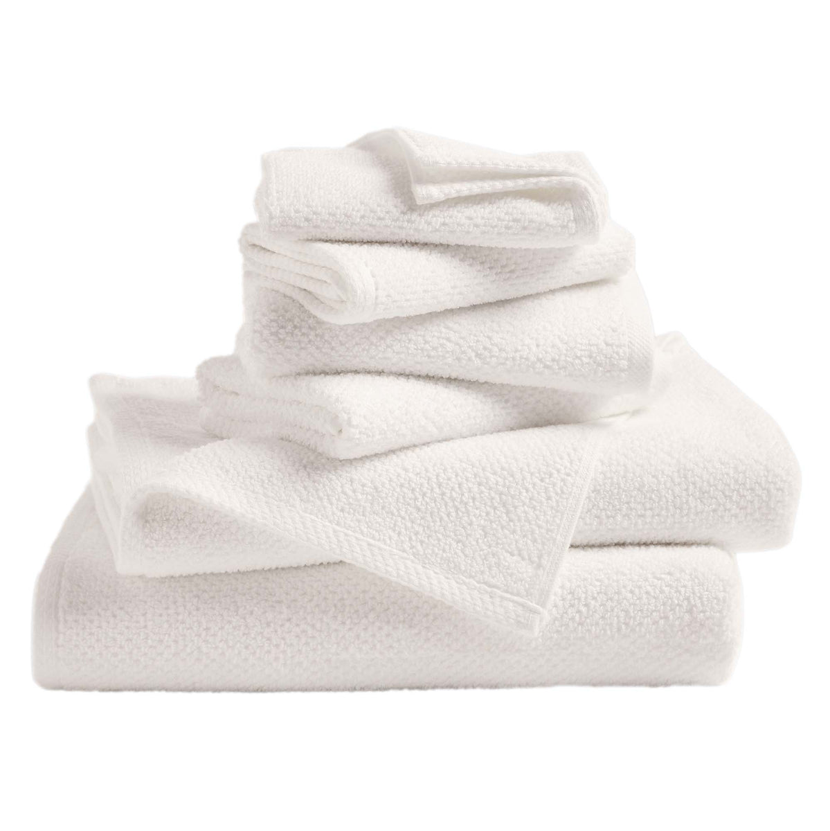Cotton Textured Bath Towel Set | Acacia Collection by Great Bay Home