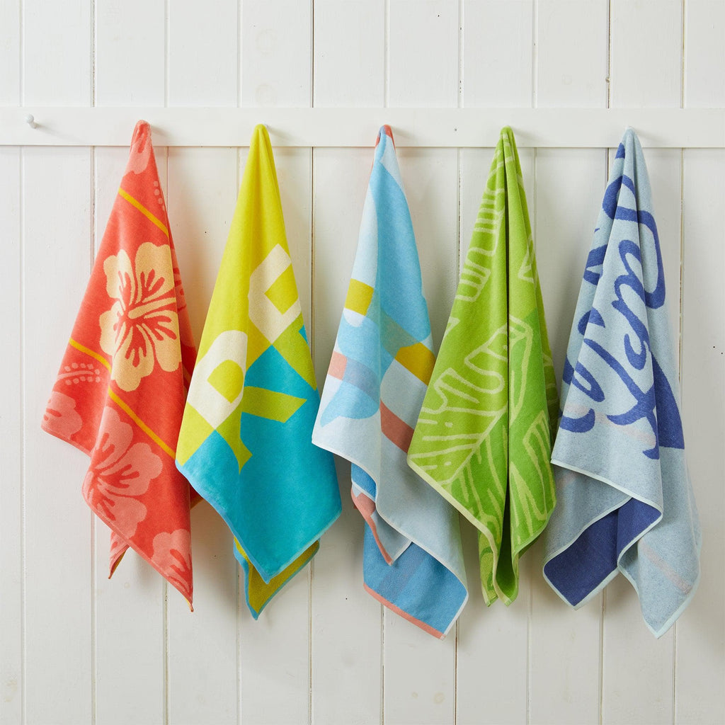 Great Bay Home 2 Pack Vibrant Printed Beach Towels | Boca Collection by Great Bay Home