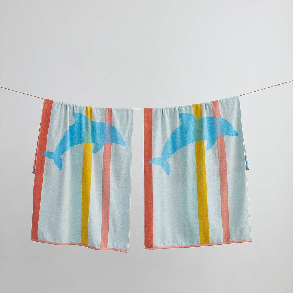 Great Bay Home 2 Pack Vibrant Printed Beach Towels | Boca Collection by Great Bay Home