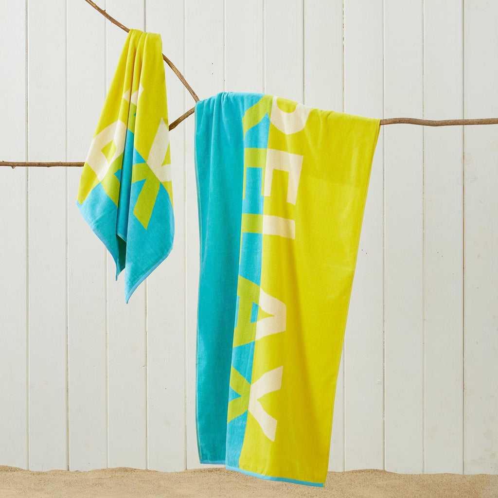 Great Bay Home 2 Pack Vibrant Printed Beach Towels | Boca Collection by Great Bay Home