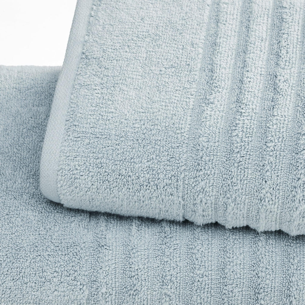 Great Bay Home 6 Piece Combed Cotton Bath Towels - Karina Collection 100% Combed Cotton Ribbed Bath Towels | Karina Collection by Great Bay Home