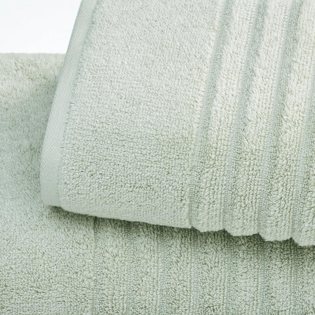 Great Bay Home 6 Piece Combed Cotton Bath Towels - Karina Collection 100% Combed Cotton Ribbed Bath Towels | Karina Collection by Great Bay Home