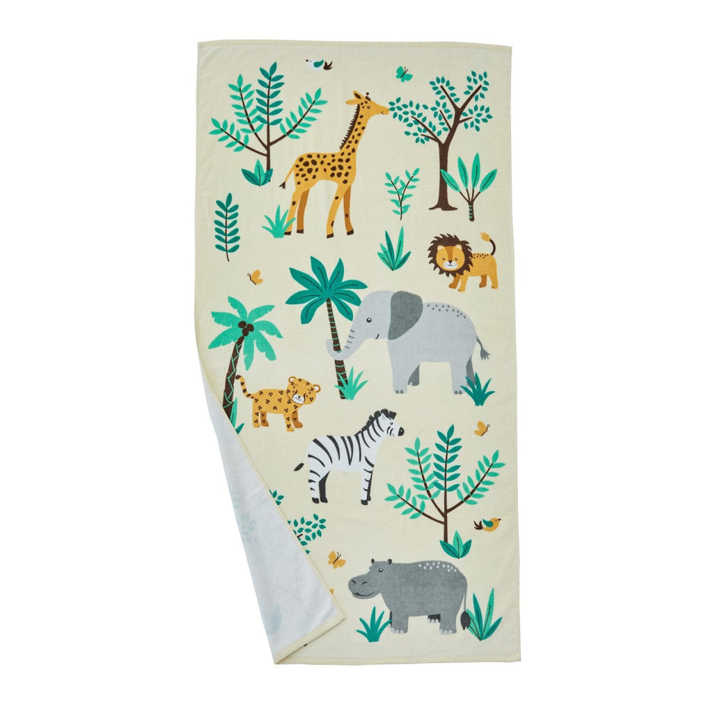 Great Bay Home Beach Towels 30" x 60" / Safari Animals Vibrant Printed Beach Towels | Keilani Collection by Great Bay Home Vibrant Printed Beach Towels | Keilani Collection by Great Bay Home