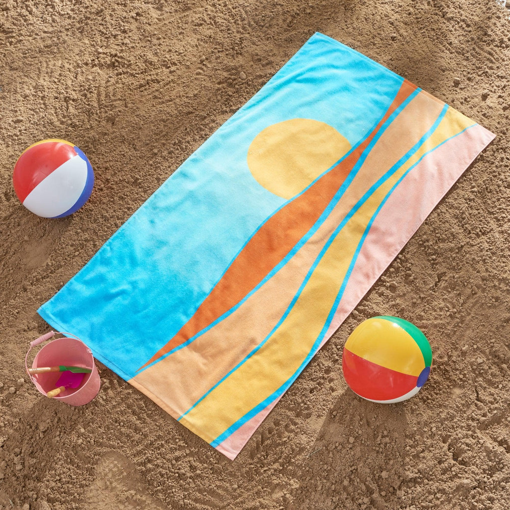 Great Bay Home Beach Towels Vibrant Printed Beach Towels | Keilani Collection by Great Bay Home Vibrant Printed Beach Towels | Keilani Collection by Great Bay Home