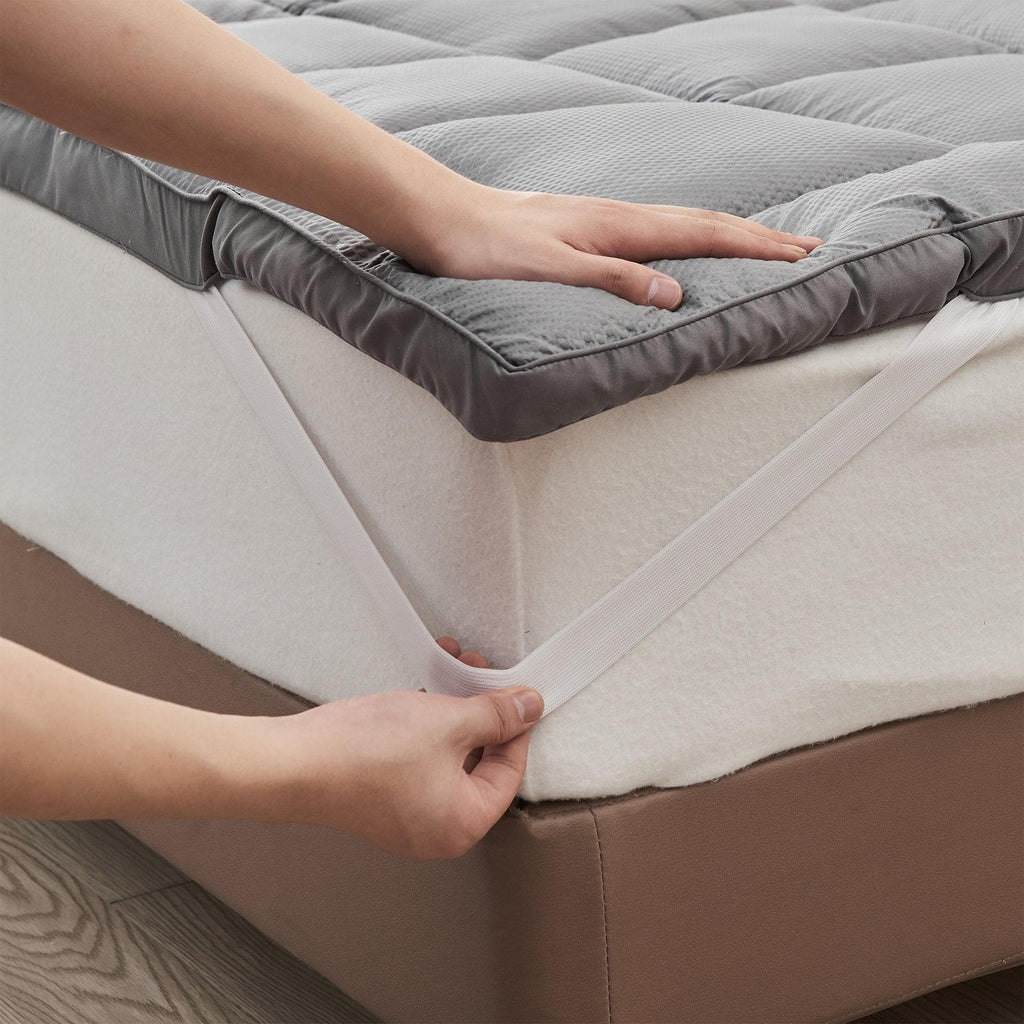 Great Bay Home Bedding Essentials 2 Inch Thick Mattress Topper - Restful Sleep Collection 2-Inch Thick Mattress Topper丨Restful Sleep Collection by Great Bay Home