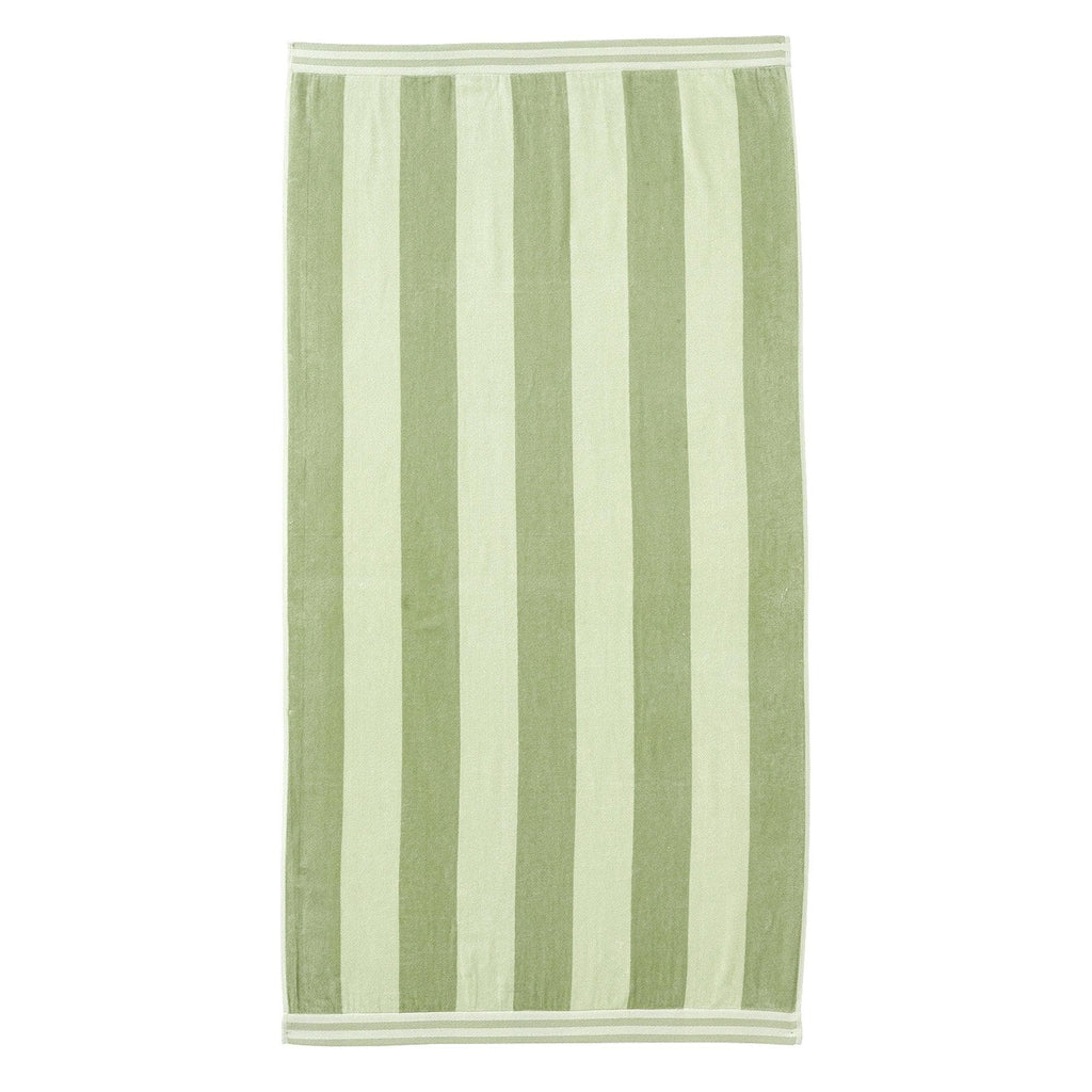 Great Bay Home Oversized Striped Cabana Beach Towel - Edgartown Collection Oversized Striped Cabana Beach Towel | Edgartown Collection by Great Bay Home