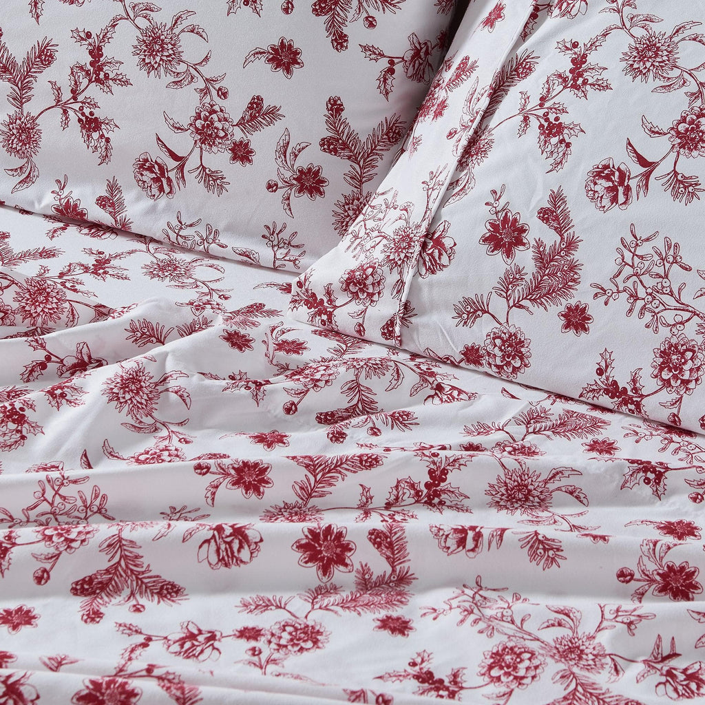 Great Bay Home Sheets 4 Piece Watercolor Floral Microfiber Sheet - Delia Collection Decorate your bedroom decor with gorgeous microfiber sheets. This set features a hand-designed watercolor floral print in beautiful colors. The soft microfiber will feel delicately soft against your skin, while the pattern will elevate your decor for the new seasons. So grab this sheet set and fall into cozy, soft bed sheets every night.