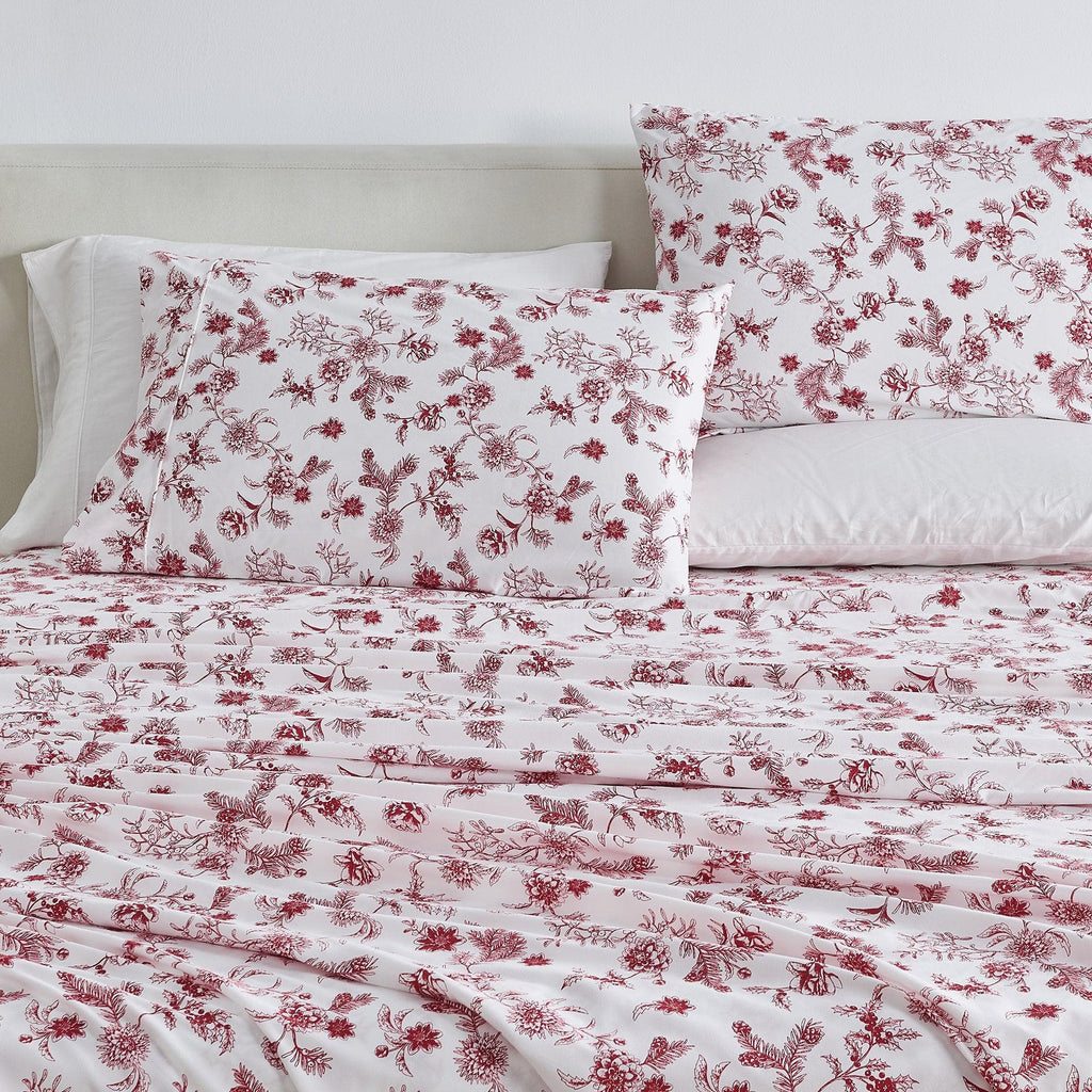 Great Bay Home Sheets 4 Piece Watercolor Floral Microfiber Sheet - Delia Collection Decorate your bedroom decor with gorgeous microfiber sheets. This set features a hand-designed watercolor floral print in beautiful colors. The soft microfiber will feel delicately soft against your skin, while the pattern will elevate your decor for the new seasons. So grab this sheet set and fall into cozy, soft bed sheets every night.