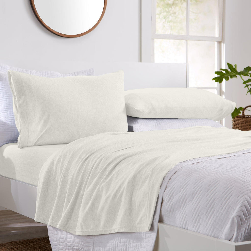 Great Bay Home Super Soft Tech Knit Jersey Sheets | Brie Collection by Great Bay Home Super Soft Tech Knit Jersey Sheets | Brie Collection by Great Bay Home