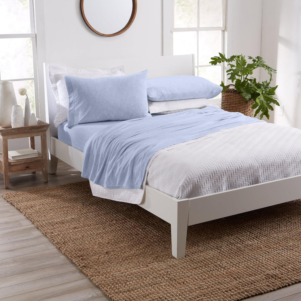 Great Bay Home Super Soft Tech Knit Jersey Sheets | Brie Collection by Great Bay Home Super Soft Tech Knit Jersey Sheets | Brie Collection by Great Bay Home
