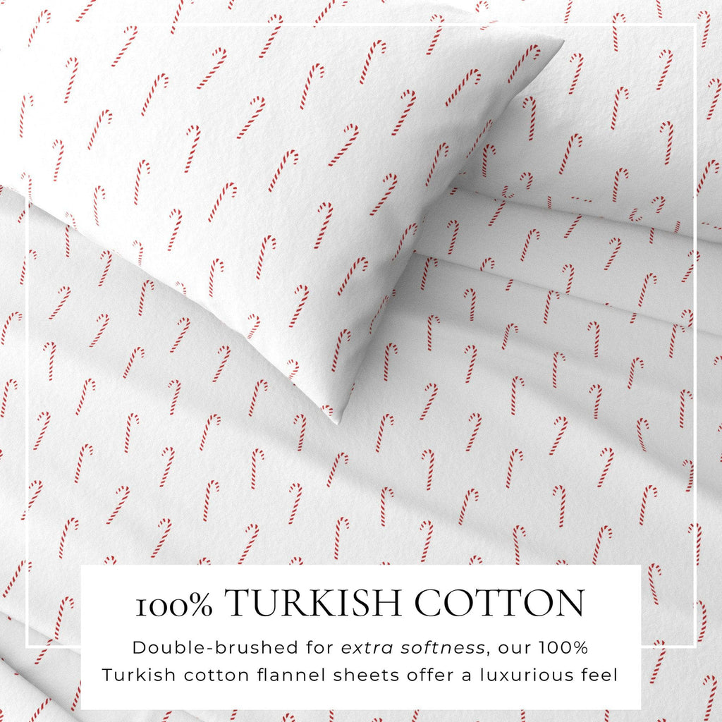 greatbayhome 100% Turkish Cotton Flannel Sheet Sets - Boulder Collection 100% Turkish Cotton Flannel Sheet Sets | Boulder Collection by Great Bay Home