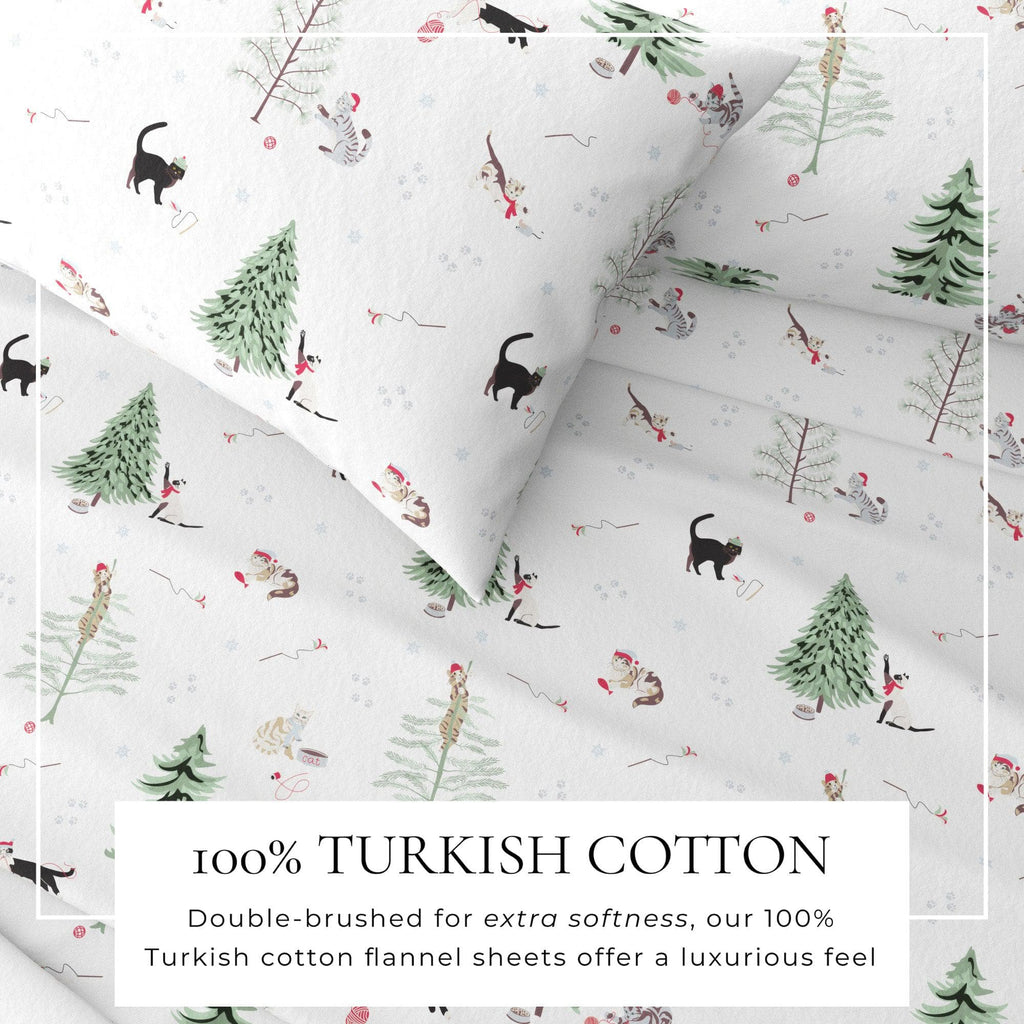 greatbayhome 100% Turkish Cotton Flannel Sheet Sets - Boulder Collection 100% Turkish Cotton Flannel Sheet Sets | Boulder Collection by Great Bay Home