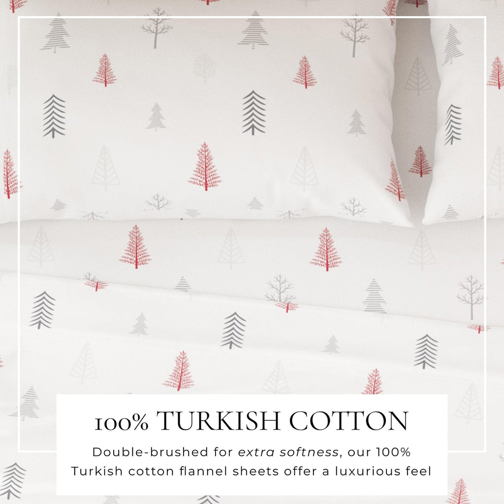 greatbayhome 100% Turkish Cotton Flannel Sheet Sets - Boulder Collection 100% Turkish Cotton Flannel Sheet Sets | Boulder Collection by Great Bay Home