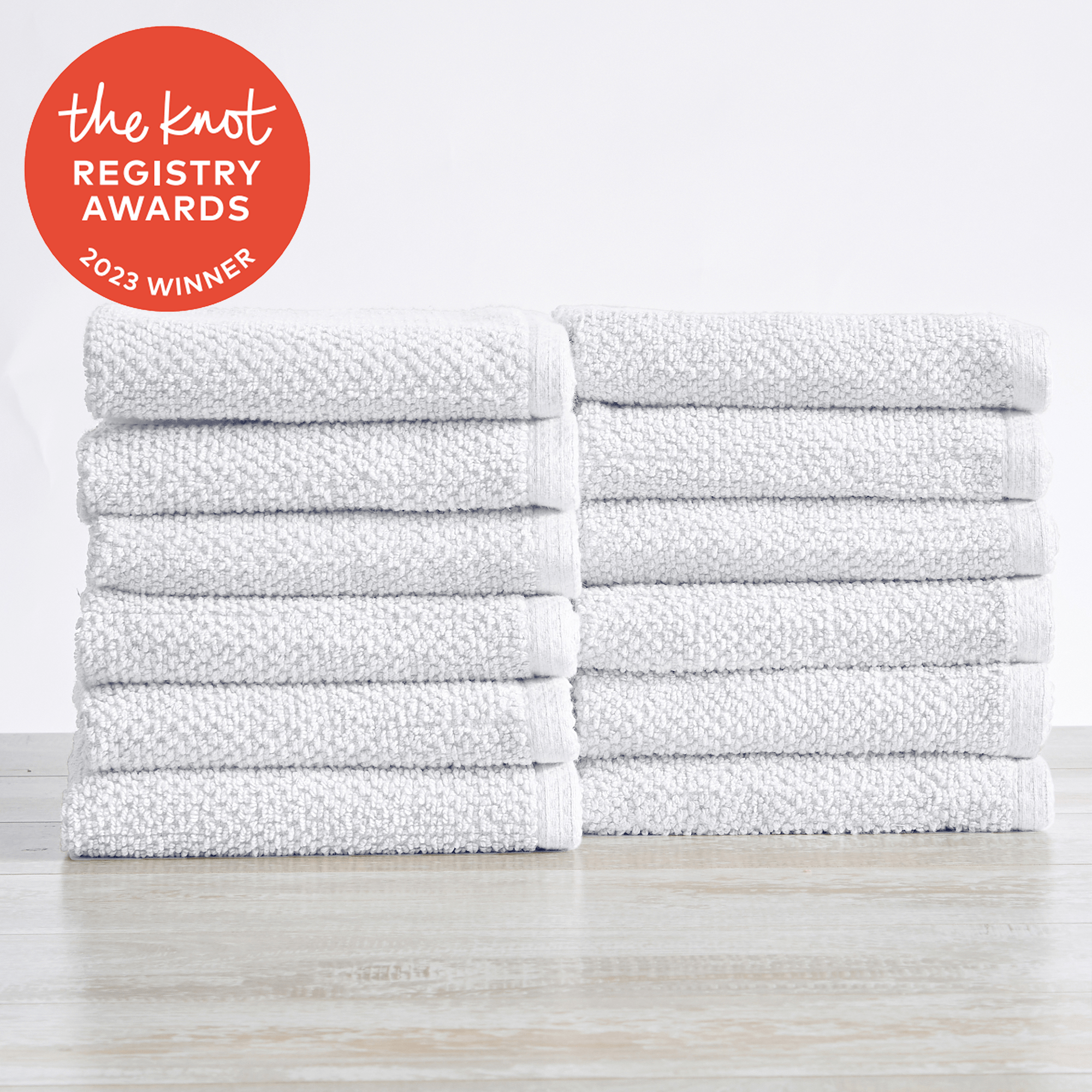 Ultra Absorbent Popcorn Bath Towels  Acacia Collection by Great Bay Home