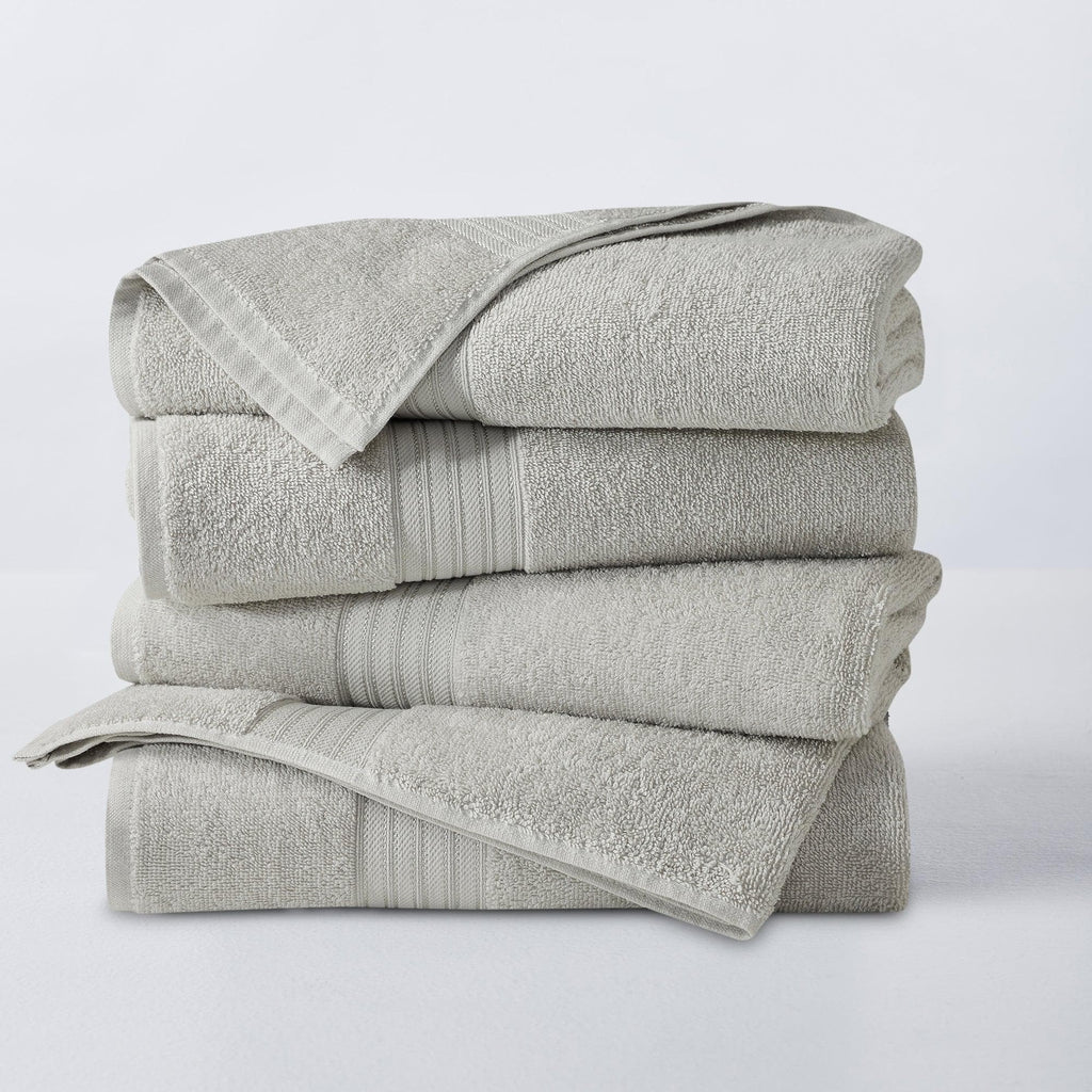 greatbayhome 4 Pack Cotton Bath Towels - Cooper Collection Soft 100% Cotton Quick Dry Bath Towels | Cooper Collection by Great Bay Home