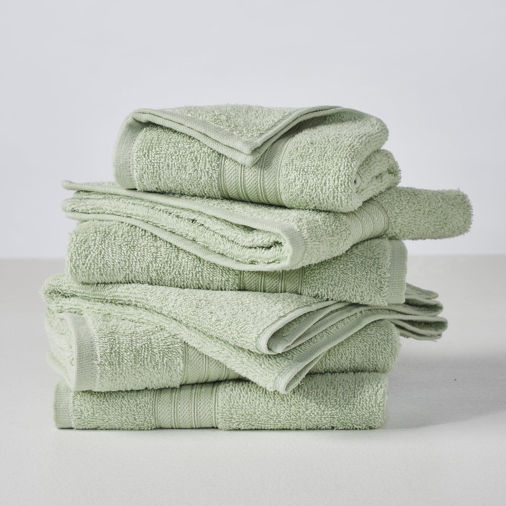 greatbayhome Hand Towel (Pack of 6) / Seagreen 6 Pack Cotton Hand Towels - Cooper Collection Soft 100% Cotton Quick Dry Bath Towels | Cooper Collection by Great Bay Home