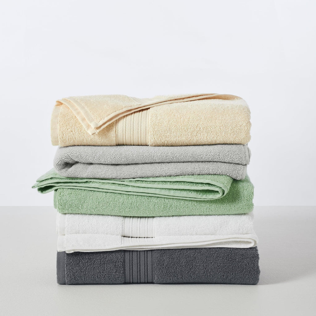 greatbayhome 6 Pack Cotton Hand Towels - Cooper Collection Soft 100% Cotton Quick Dry Bath Towels | Cooper Collection by Great Bay Home