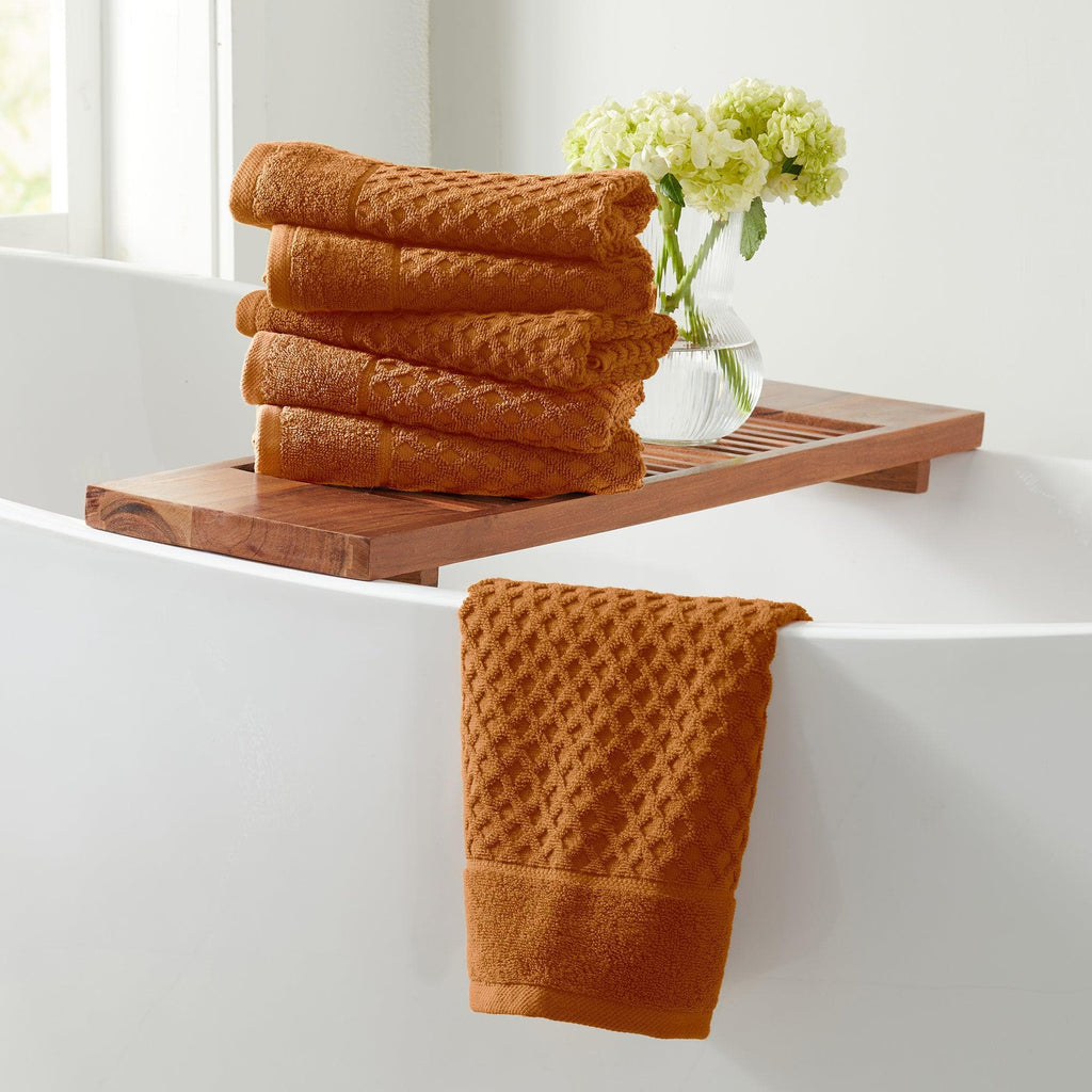 greatbayhome Hand Towel (Pack of 6) / Copper 6 Pack Cotton Hand Towels - Grayson Collection 100% Cotton Quick-Dry Bath Towels | Grayson Collection by Great Bay Home