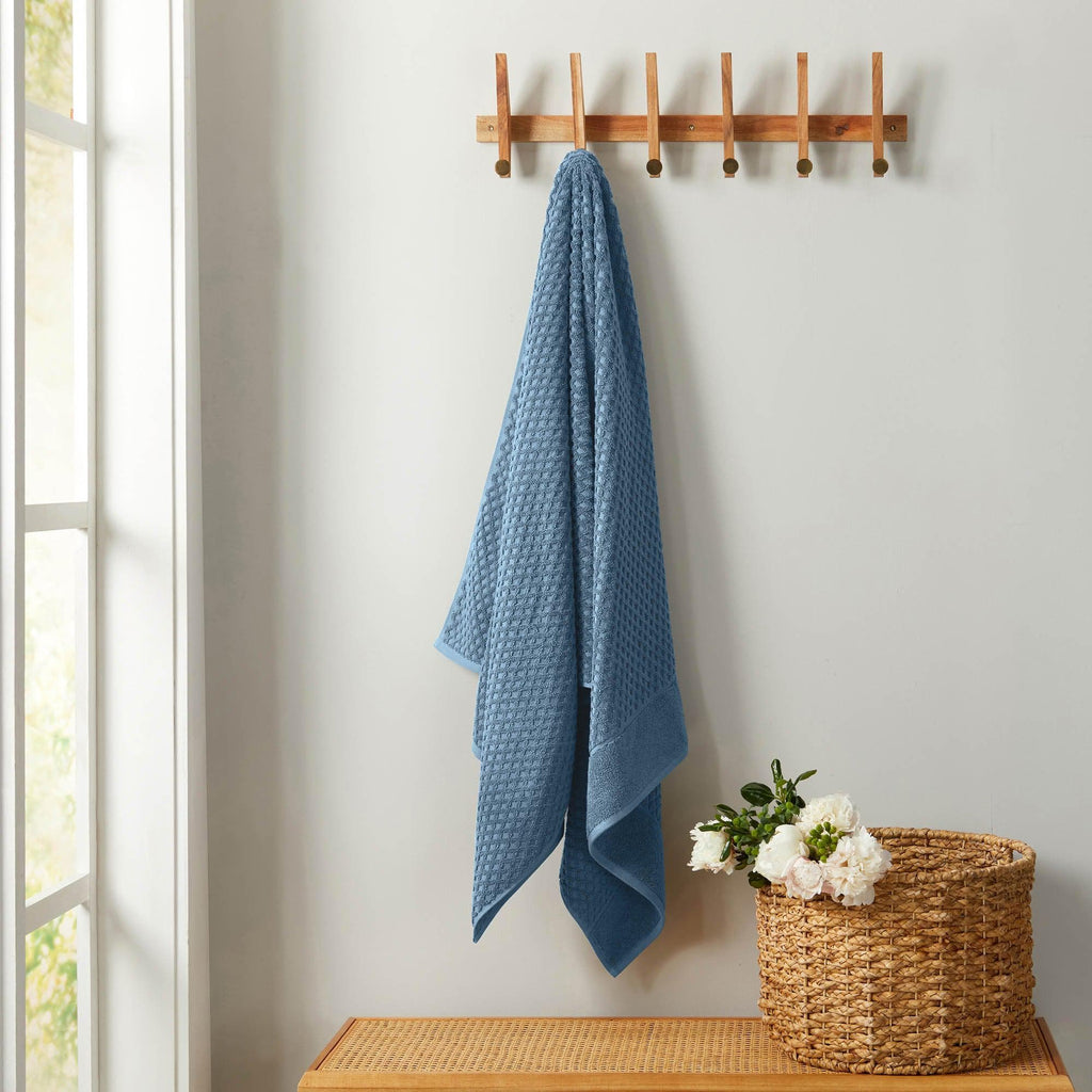 greatbayhome Bath Towels Bath Towel / Blue Cotton Bath Towel - Grayson Collection 100% Cotton Quick-Dry Bath Towel | Grayson Collection by Great Bay Home