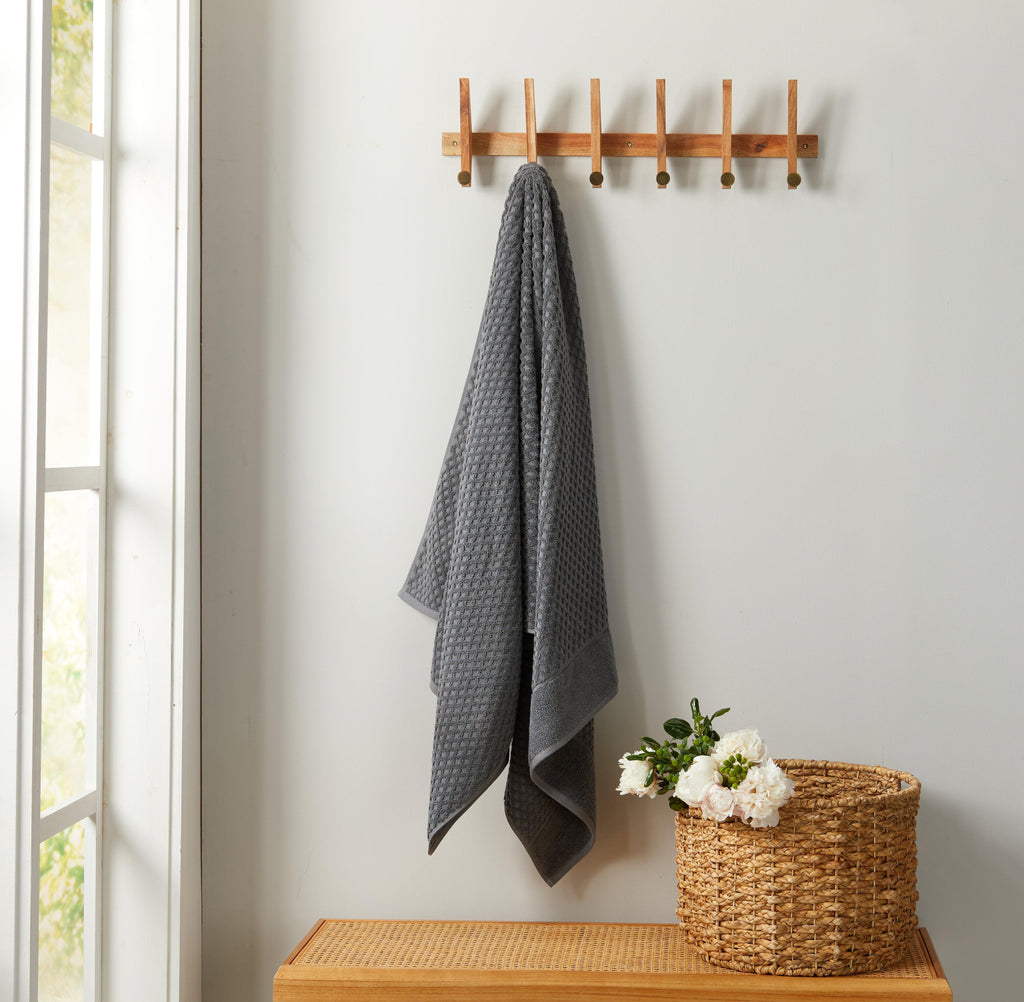 greatbayhome Bath Towels & Washcloths Bath Sheet / Dark Gray Cotton Bath Sheet - Grayson Collection 100% Cotton Quick-Dry Bath Sheet | Grayson Collection by Great Bay Home