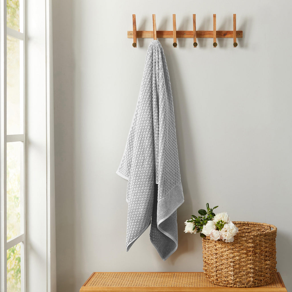 greatbayhome Bath Towels & Washcloths Bath Sheet / Light Gray Cotton Bath Sheet - Grayson Collection 100% Cotton Quick-Dry Bath Sheet | Grayson Collection by Great Bay Home