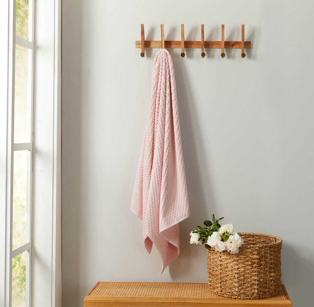 greatbayhome Bath Towels & Washcloths Bath Sheet / Pink Cotton Bath Sheet - Grayson Collection 100% Cotton Quick-Dry Bath Sheet | Grayson Collection by Great Bay Home