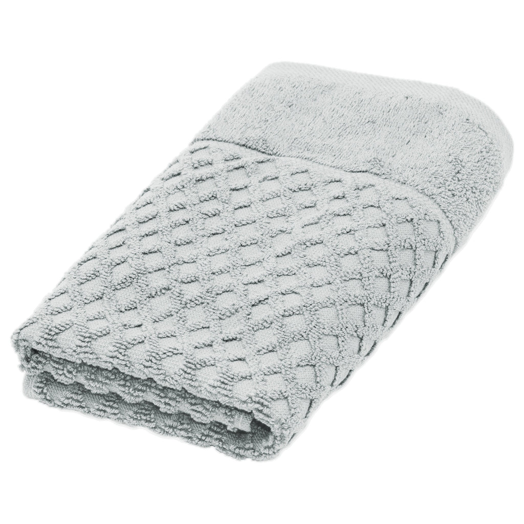 greatbayhome Bath Towels & Washcloths Hand Towel / Light Gray Cotton Hand Towel - Grayson Collection 100% Cotton Quick-Dry Hand Towel | Grayson Collection by Great Bay Home