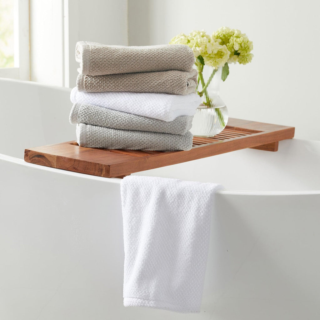 greatbayhome Bath Towels & Washcloths Cotton Textured Bath Sheet - Acacia Collection Ultra-Absorbent Popcorn Bath Sheet | Acacia Collection by Great Bay Home