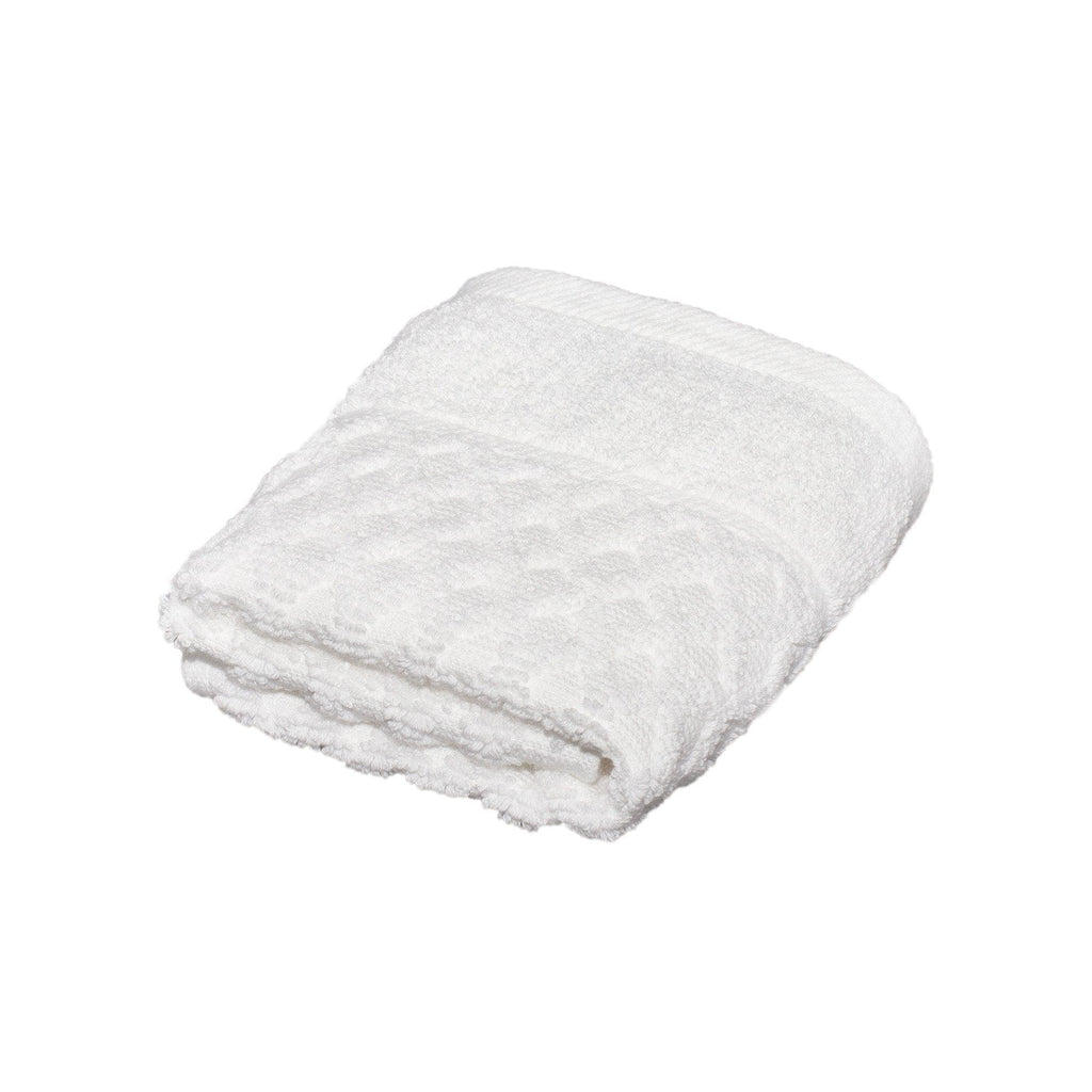 greatbayhome Bath Towels & Washcloths Washcloth / Optic White Cotton Washcloth - Grayson Collection 100% Cotton Quick-Dry Washcloth | Grayson Collection by Great Bay Home