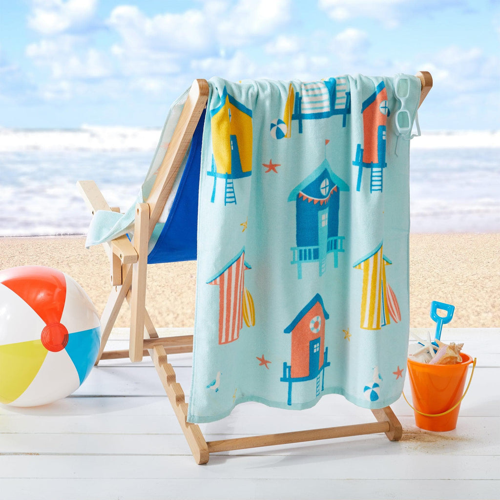 greatbayhome Beach Towels Vibrant Kids Beach Towel - Keilani Collection Vibrant Printed Beach Towels | Keilani Collection by Great Bay Home