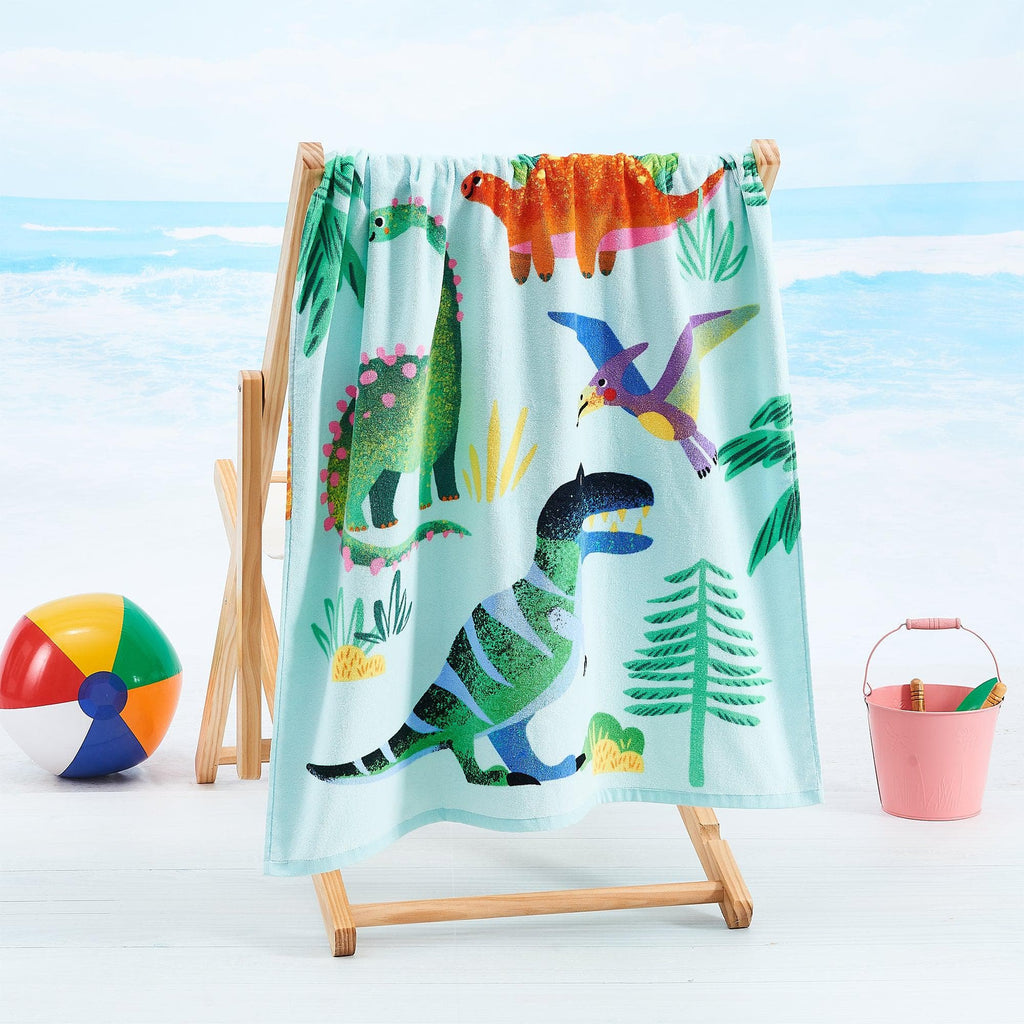 greatbayhome Beach Towels Vibrant Kids Beach Towel - Keilani Collection Vibrant Printed Beach Towels | Keilani Collection by Great Bay Home