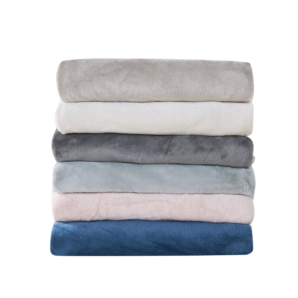 greatbayhome Bed Sheets Solid Plush Fitted Sheet - Velvet Luxe Collection 4-Piece Solid Jewel-Toned Plush Sheet | Velvet Luxe Collection By Great Bay Home