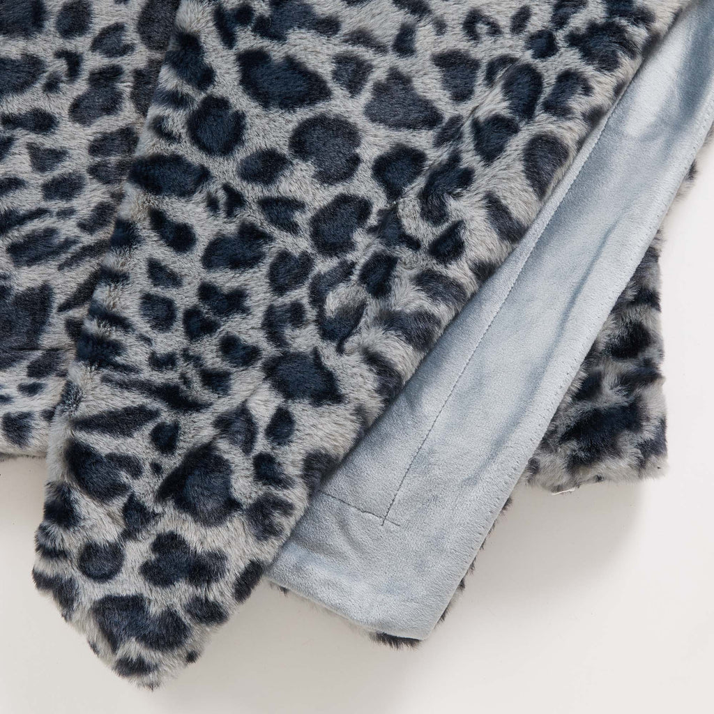 greatbayhome Blankets Faux Fur Printed Throw Blanket - Aaliyah Collection Printed Faux Fur Throw Blanket | Aaliyah Collection by Great Bay Home