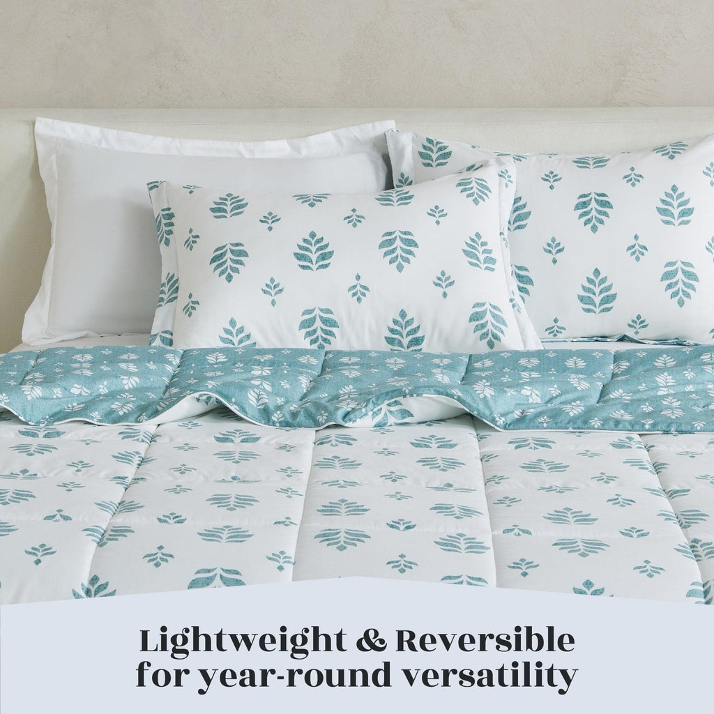 greatbayhome Quilts & Comforters Reversible Comforter Set - Odette Collection Reversible Comforter Set | Odette Collection by Great Bay Home