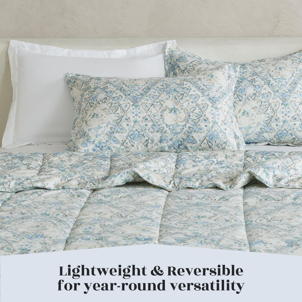 greatbayhome Quilts & Comforters Reversible Comforter Set - Odette Collection Reversible Comforter Set | Odette Collection by Great Bay Home