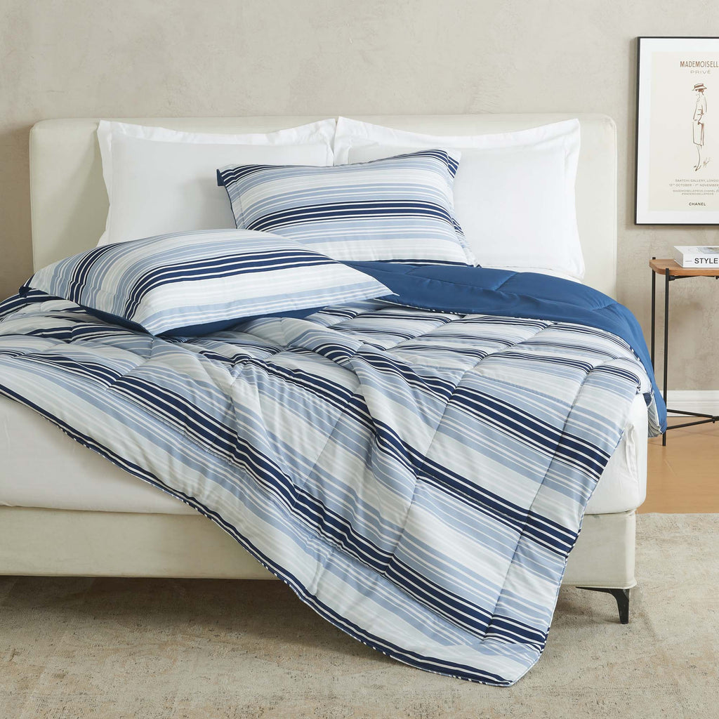 greatbayhome Quilts & Comforters Reversible Comforter Set - Odette Collection Reversible Comforter Set | Odette Collection by Great Bay Home