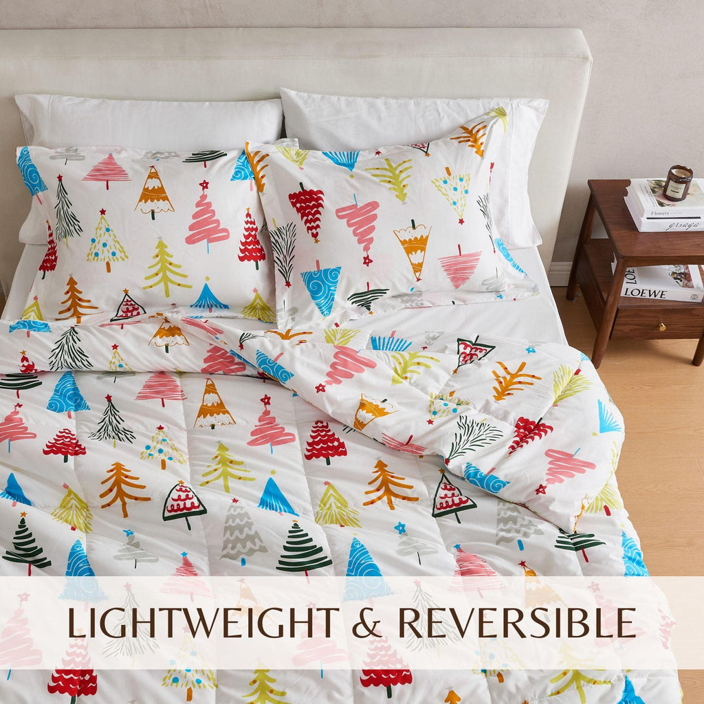 greatbayhome Quilts & Comforters Reversible Winter Comforter Set - Odette Collection Reversible Winter-Printed Comforter Set | Odette Collection by Great Bay Home