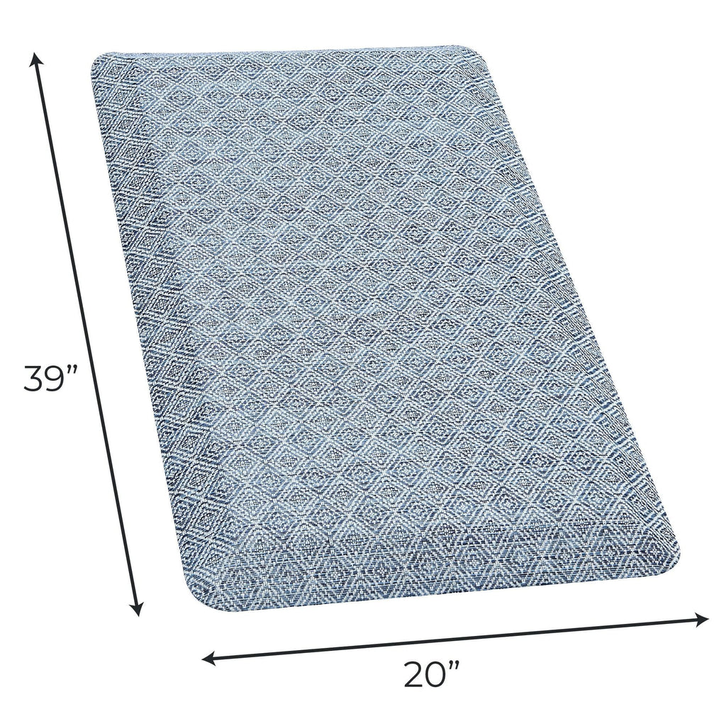 greatbayhome Rugs Cushioned Textured Anti-Fatigue Standing Kitchen Mat Cushioned Textured Anti-Fatigue Standing Kitchen Mat | Cayden Collection by Great Bay Home