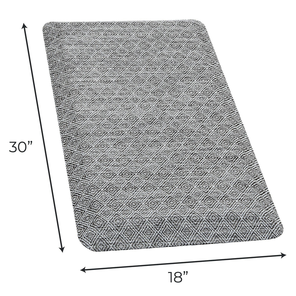 greatbayhome Rugs Cushioned Textured Anti-Fatigue Standing Kitchen Mat Cushioned Textured Anti-Fatigue Standing Kitchen Mat | Cayden Collection by Great Bay Home