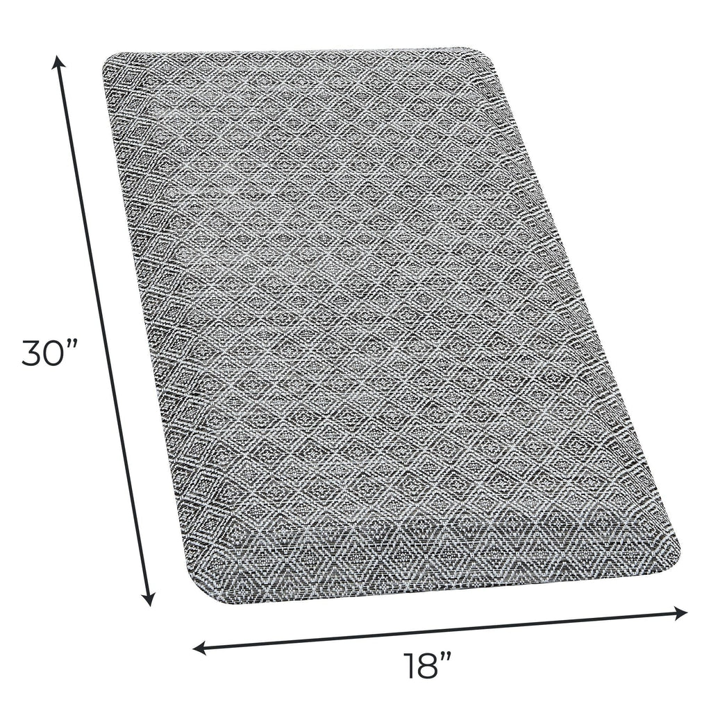 greatbayhome Rugs Cushioned Textured Anti-Fatigue Standing Kitchen Mat | Cayden Collection by Great Bay Home Cushioned Textured Anti-Fatigue Standing Kitchen Mat | Cayden Collection by Great Bay Home