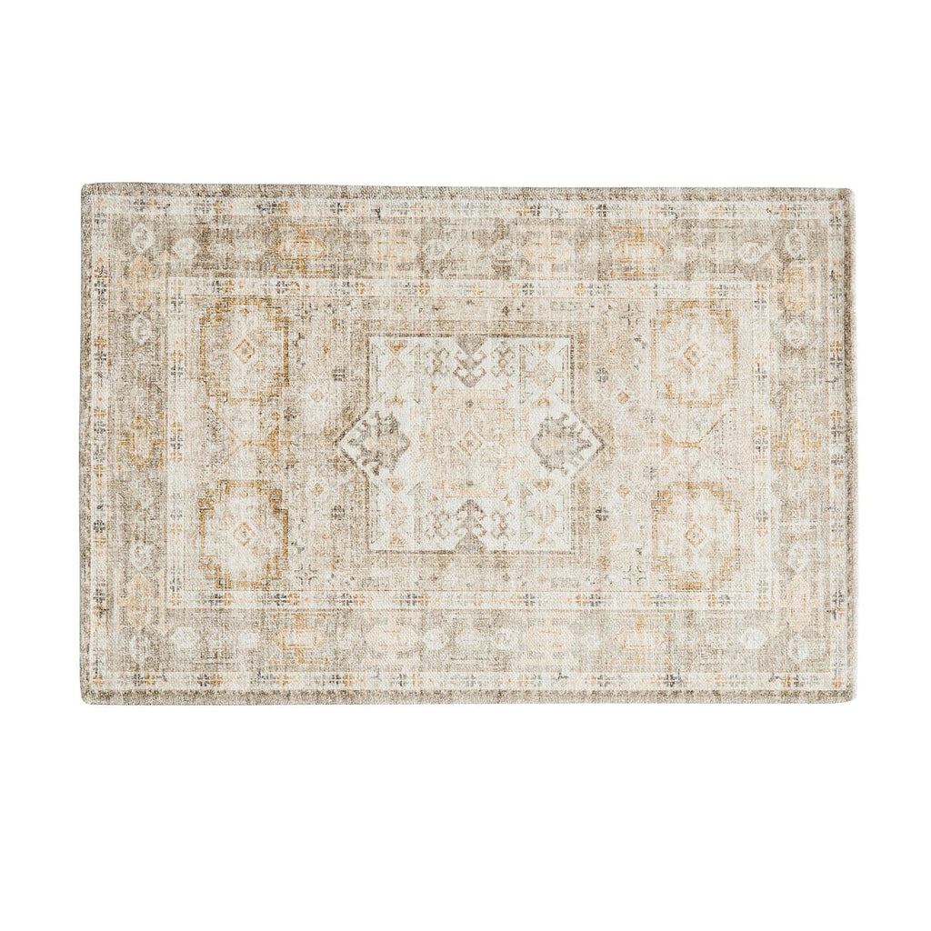 greatbayhome Rugs Medallion Machine Washable Accent Area Rug & Runner - Nava Collection Medallion Washable Accent Rug 2' x 3'| Nava Collection by Great Bay Home